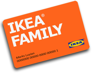 Tarjeta Ikea